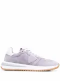 Philippe Model Paris Paris logo patch sneakers - Purple