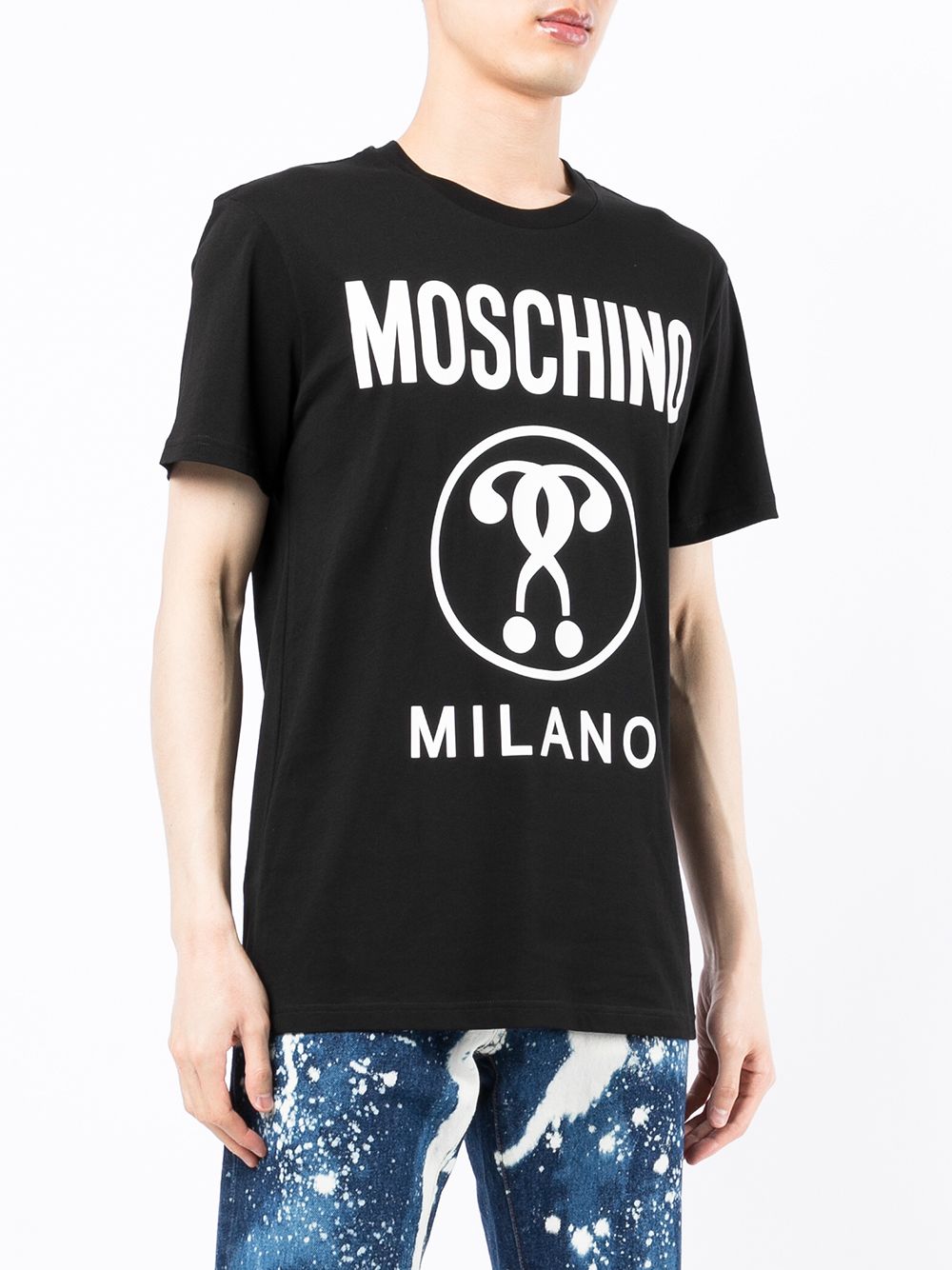 фото Moschino футболка с логотипом