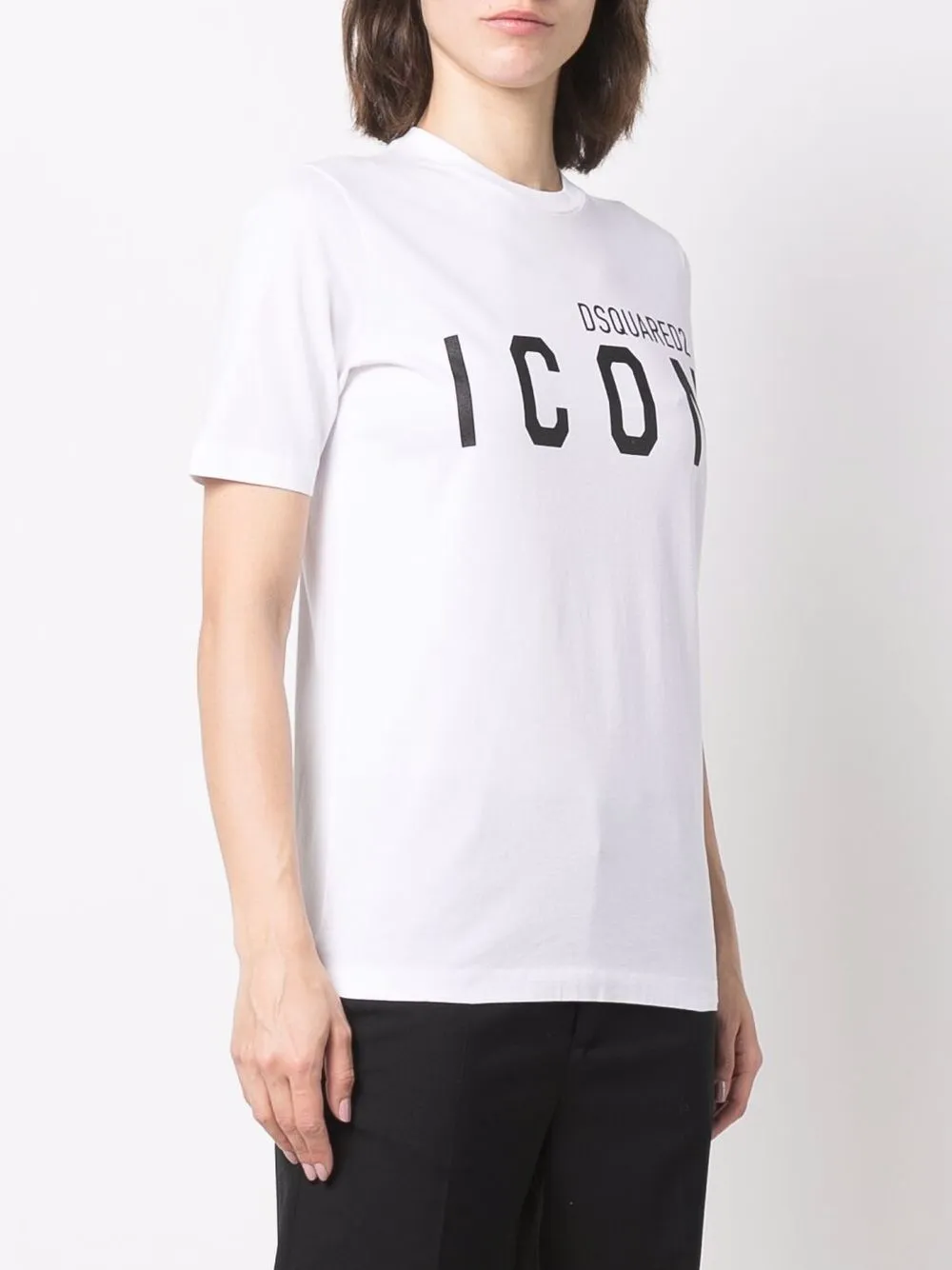 Dsquared2 White Cotton T-shirt In White