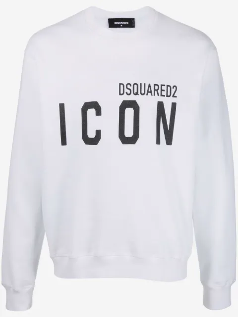DSQUARED2 sudadera de tejido jersey Icon