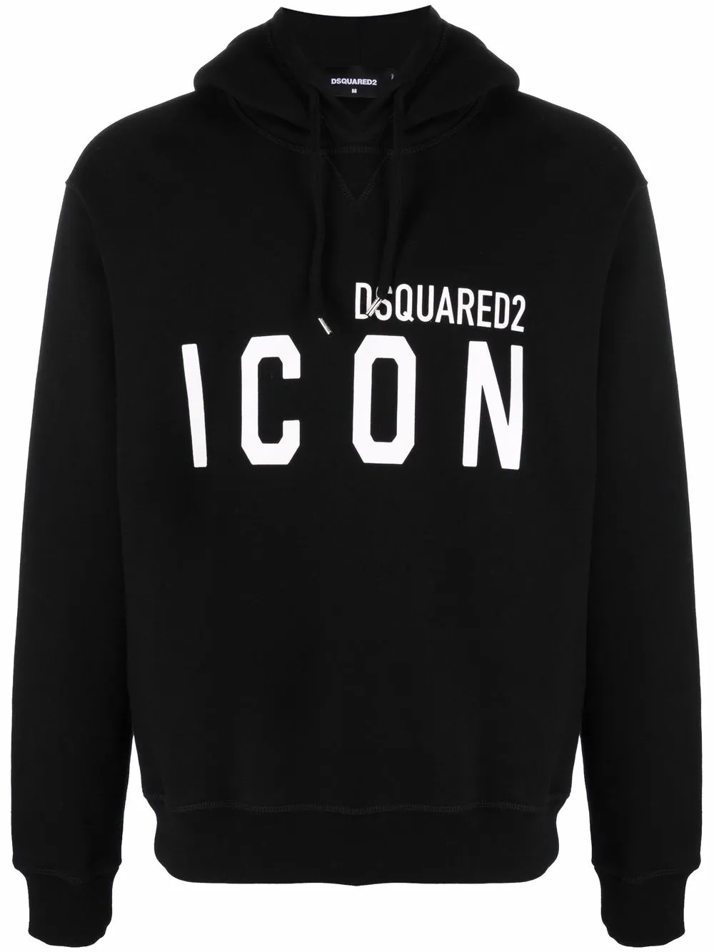 

Dsquared2 hoodie con logo estampado - Negro