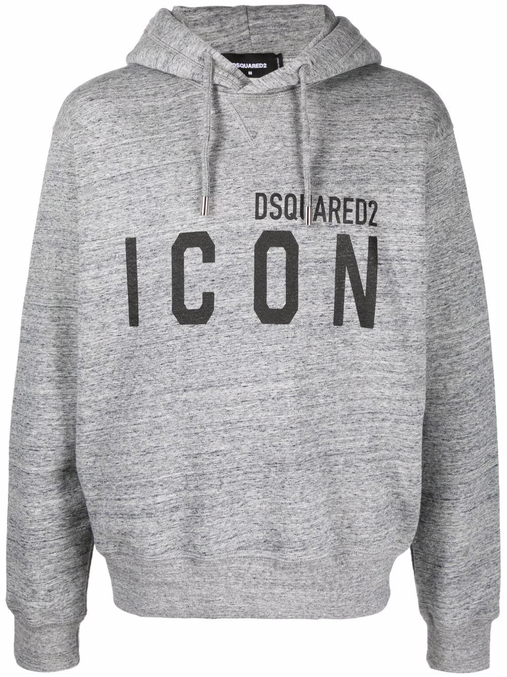 

Dsquared2 hoodie con logo estampado - Gris