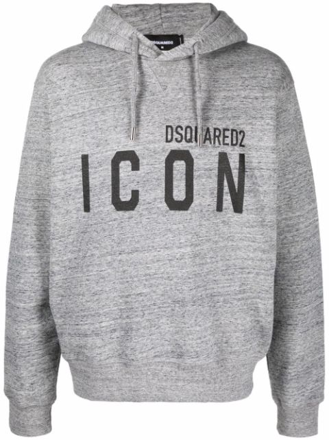 DSQUARED2 cotton logo-print hoodie Men