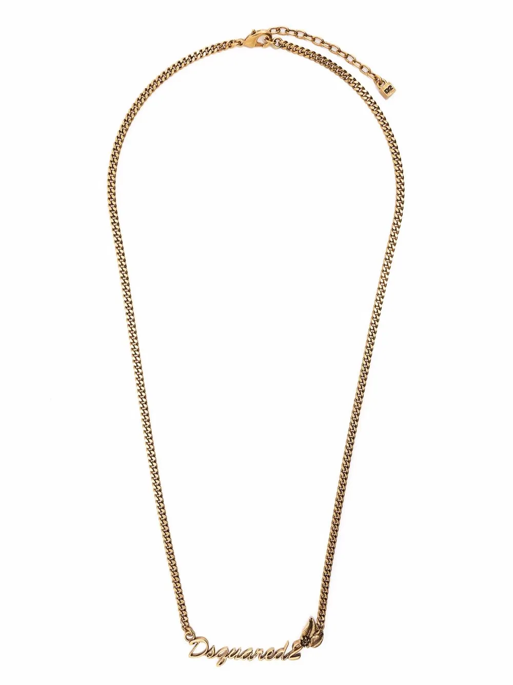 

Dsquared2 logo-lettered necklace - Gold