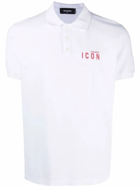 DSQUARED2 playera tipo polo Icon