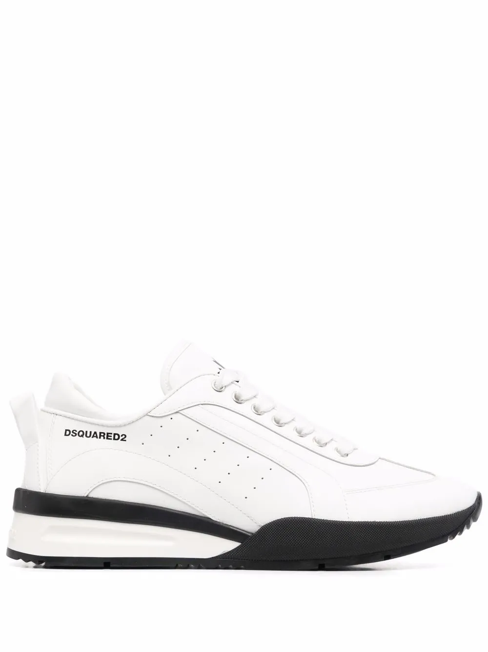 

Dsquared2 tenis con puntera redonda - Blanco