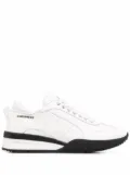 DSQUARED2 round-toe lace-up sneakers - White