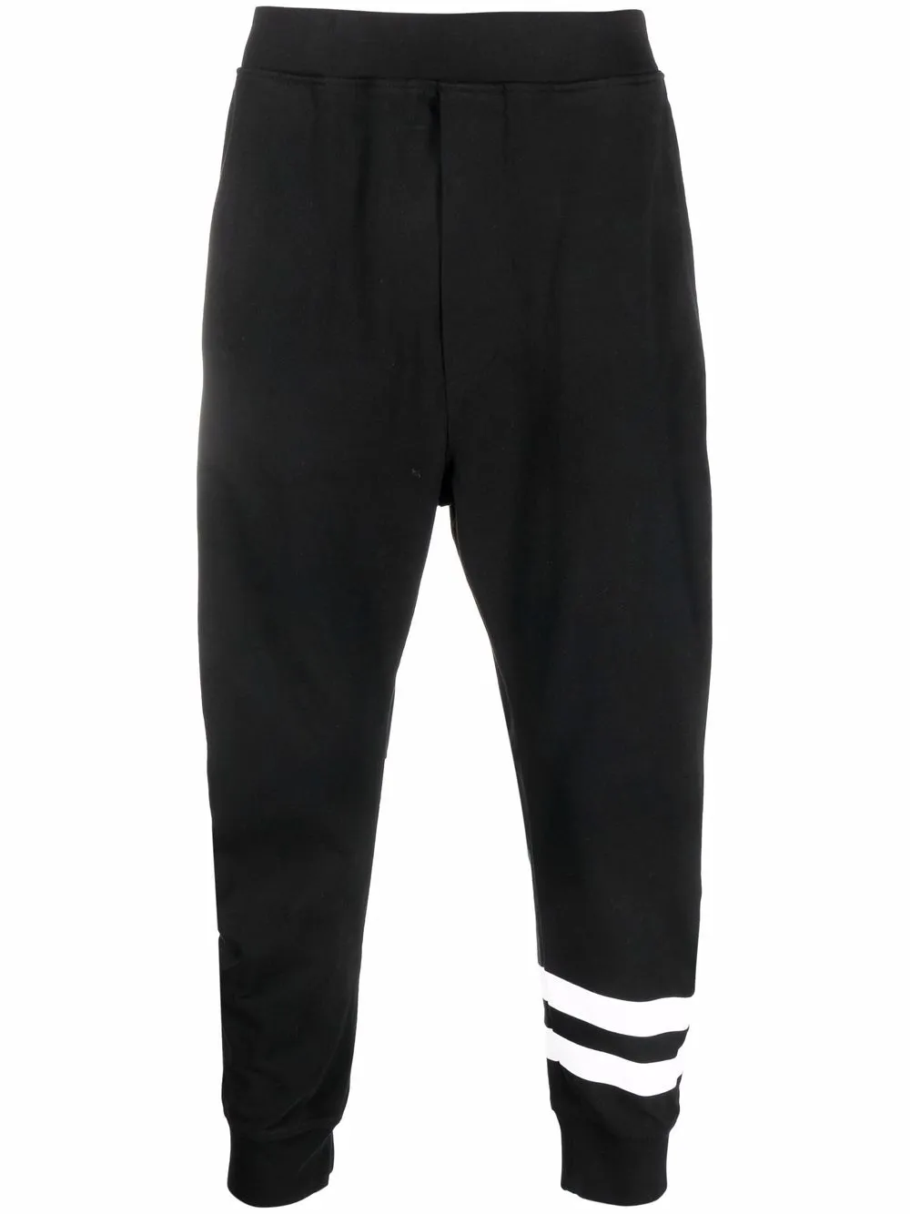 

Dsquared2 logo-print stripe track pants - Black