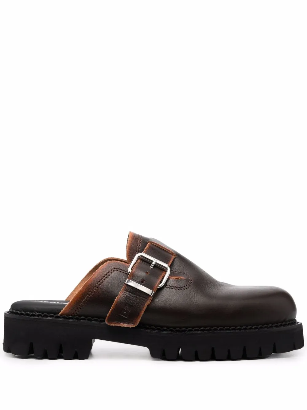 

Dsquared2 leather buckled sandals - Brown