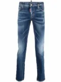 DSQUARED2 stonewashed skinny jeans - Blue