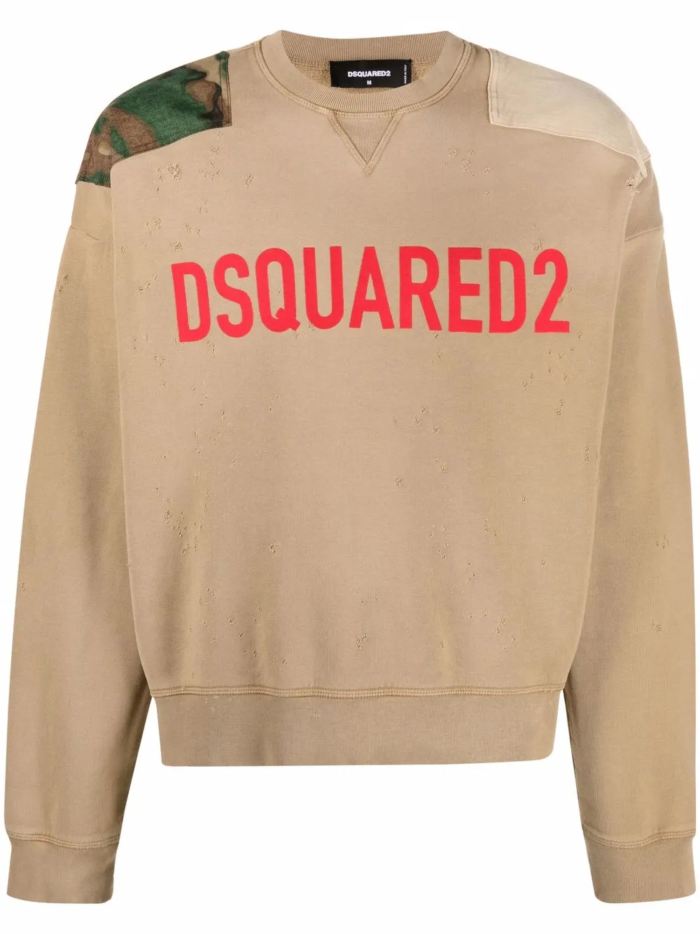 

Dsquared2 sudadera con logo estampado - Neutro