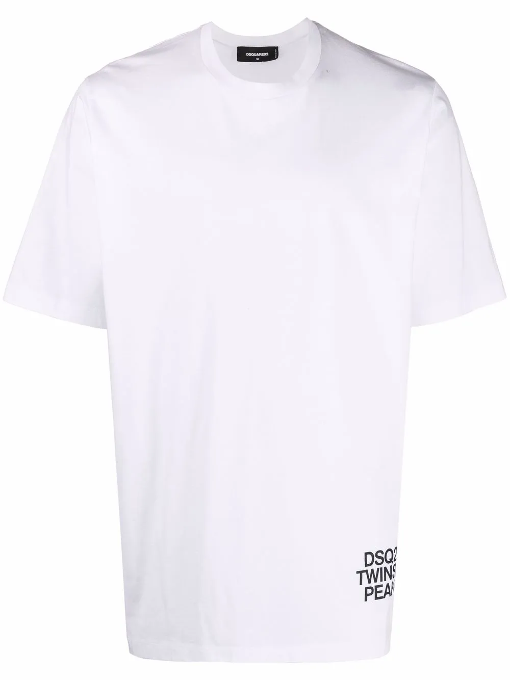 

Dsquared2 slogan print T-shirt - White