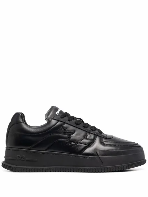 DSQUARED2 logo-print lace-up sneakers Men