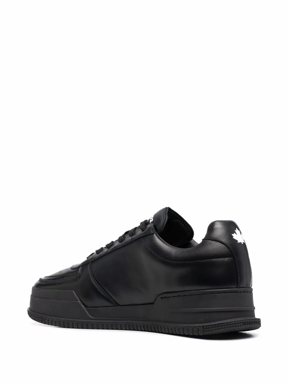 Shop Dsquared2 Logo-print Lace-up Sneakers In Black