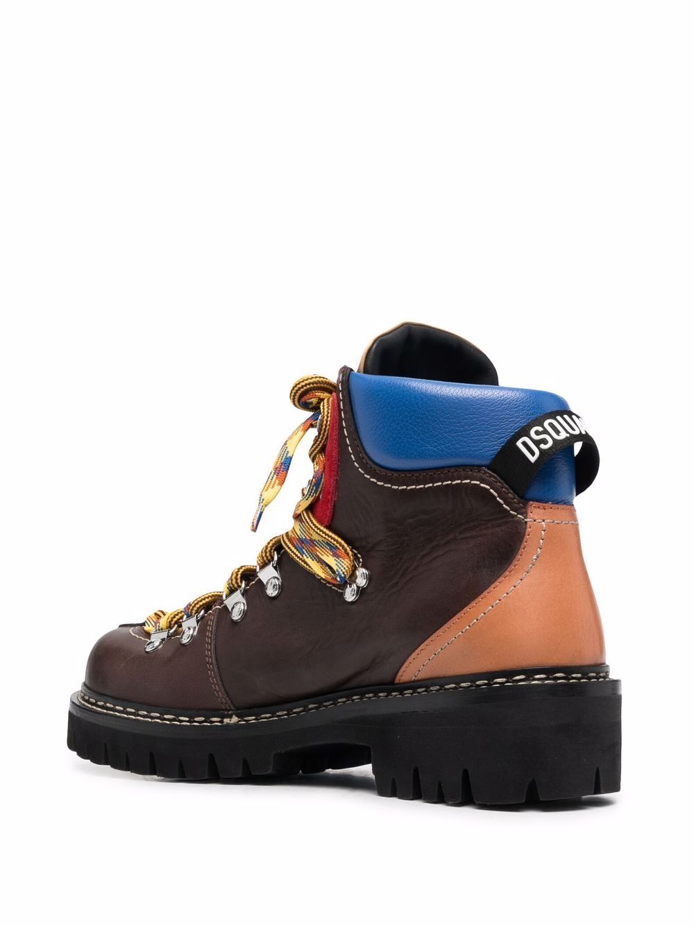 Dsquared2 Hiker Leather Boots - Farfetch