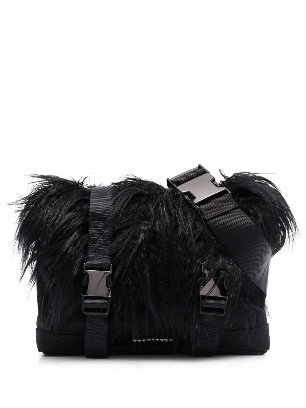 

Dsquared2 Nero feather-trim belt bag - Black