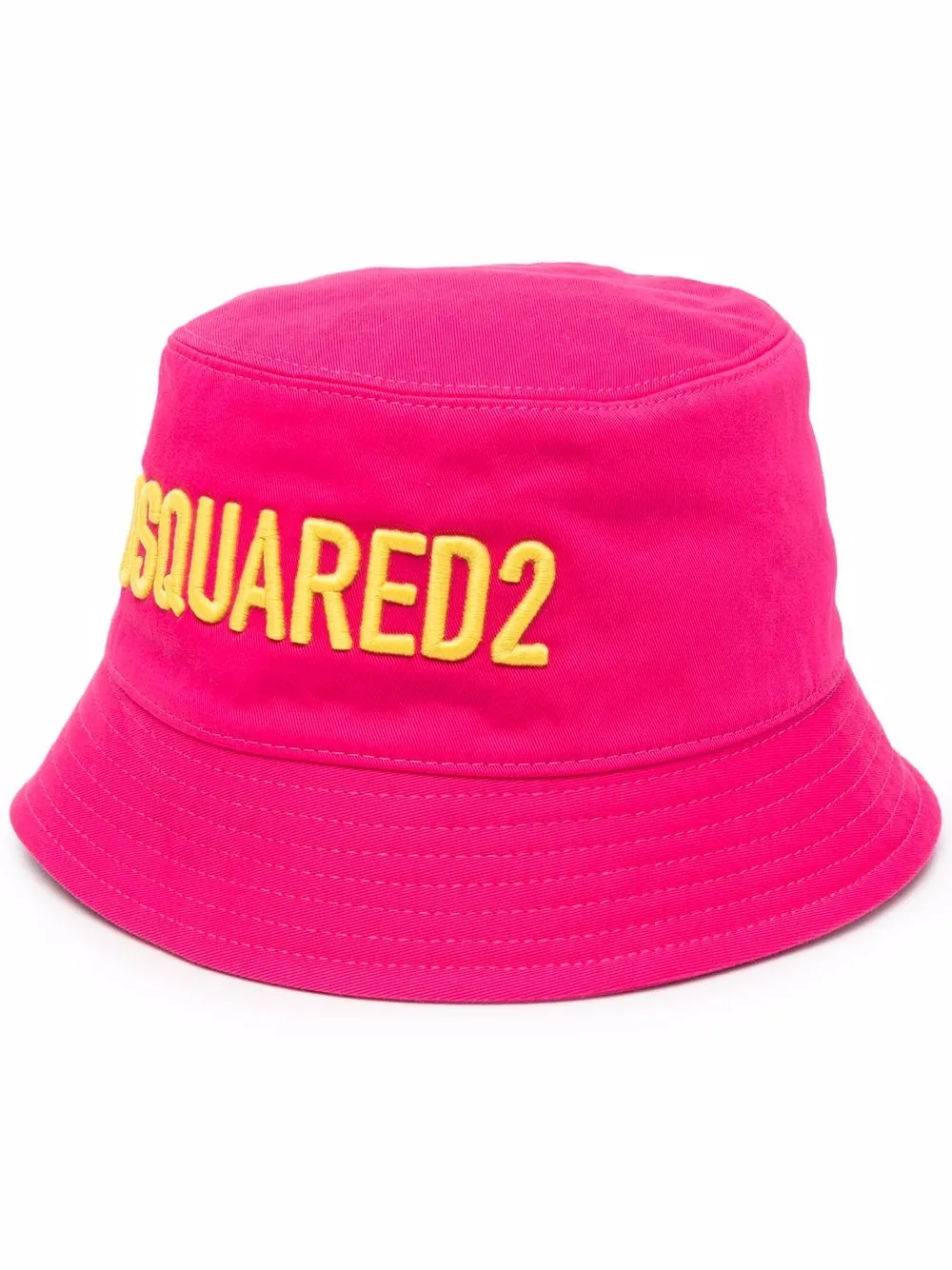 

Dsquared2 logo-embroidered bucket hat - Pink