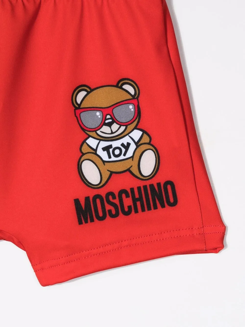 фото Moschino kids плавки-шорты с логотипом