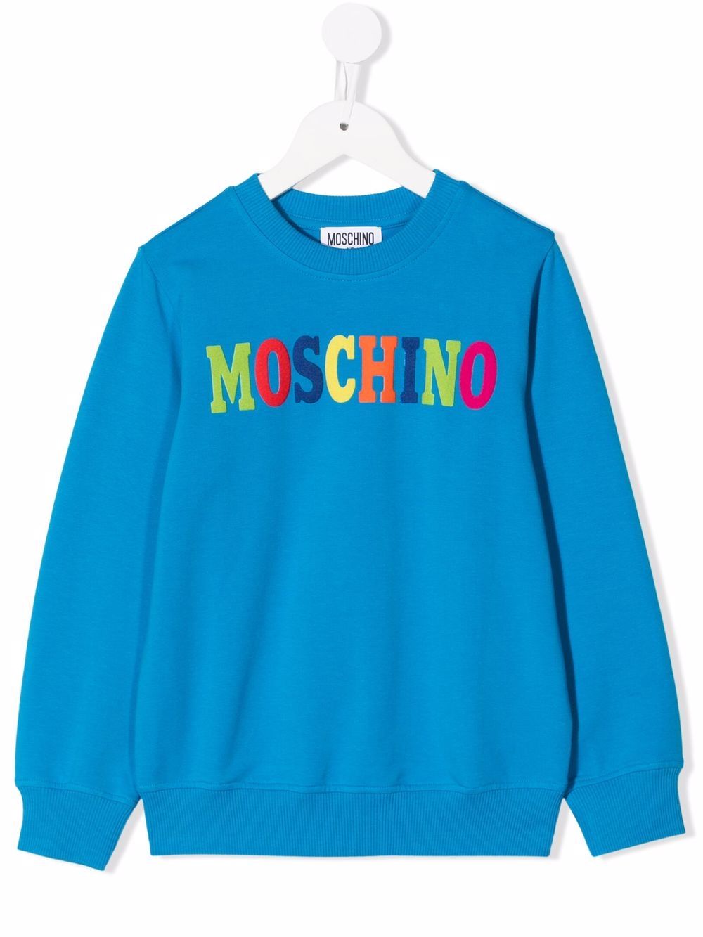 фото Moschino kids толстовка с логотипом