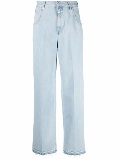 wide-leg organic cotton jeans | Closed 