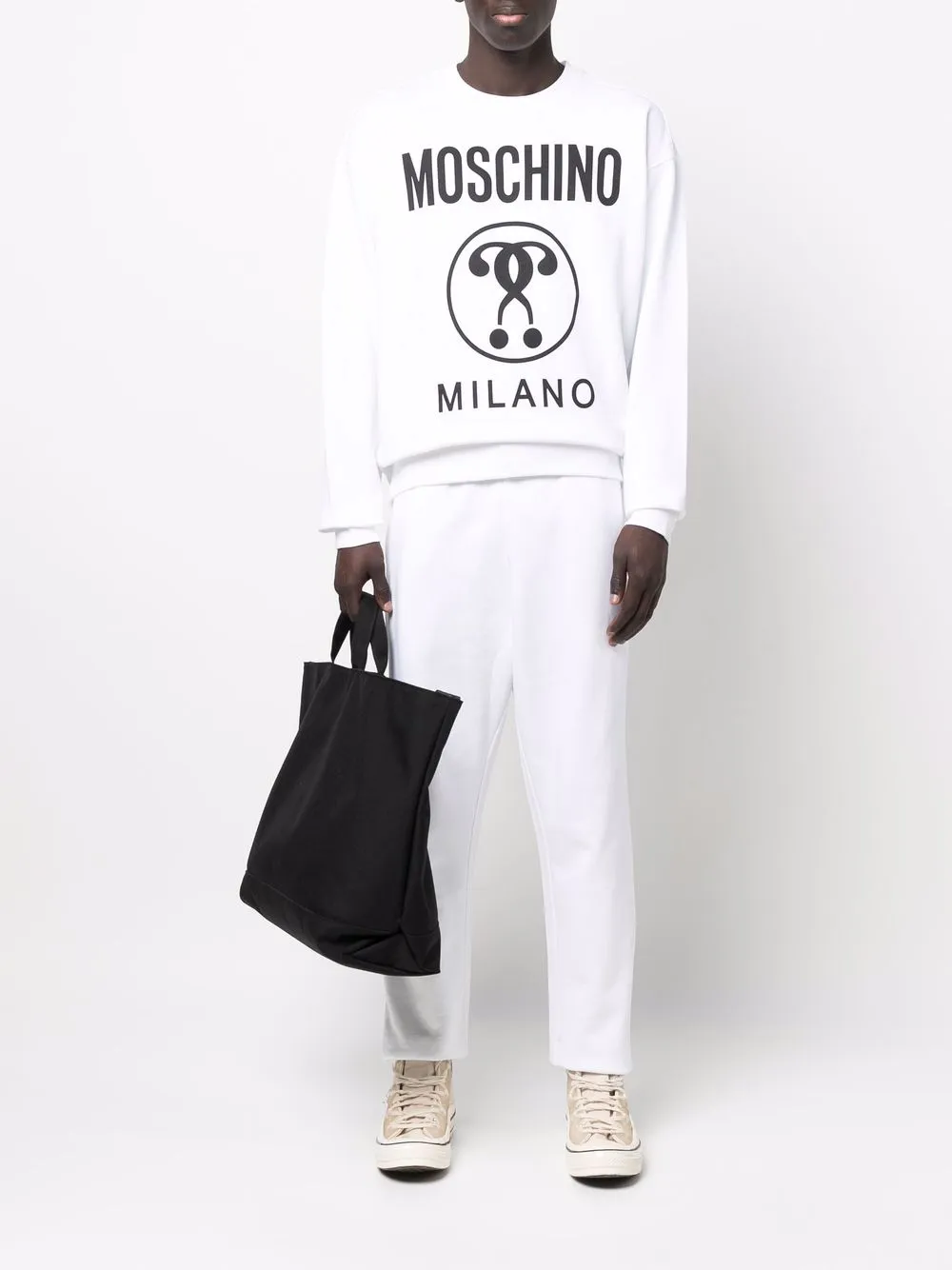 фото Moschino толстовка с логотипом