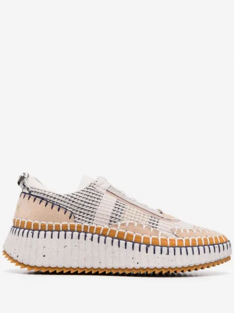 Chloé Nama lace-up sneakers