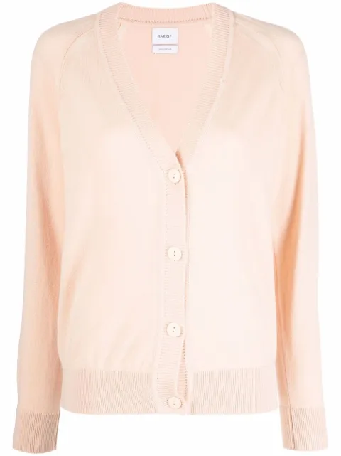 Barrie V-neck cashmere cardigan