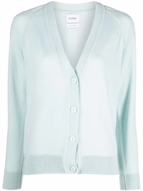 Barrie V-neck cashmere cardigan