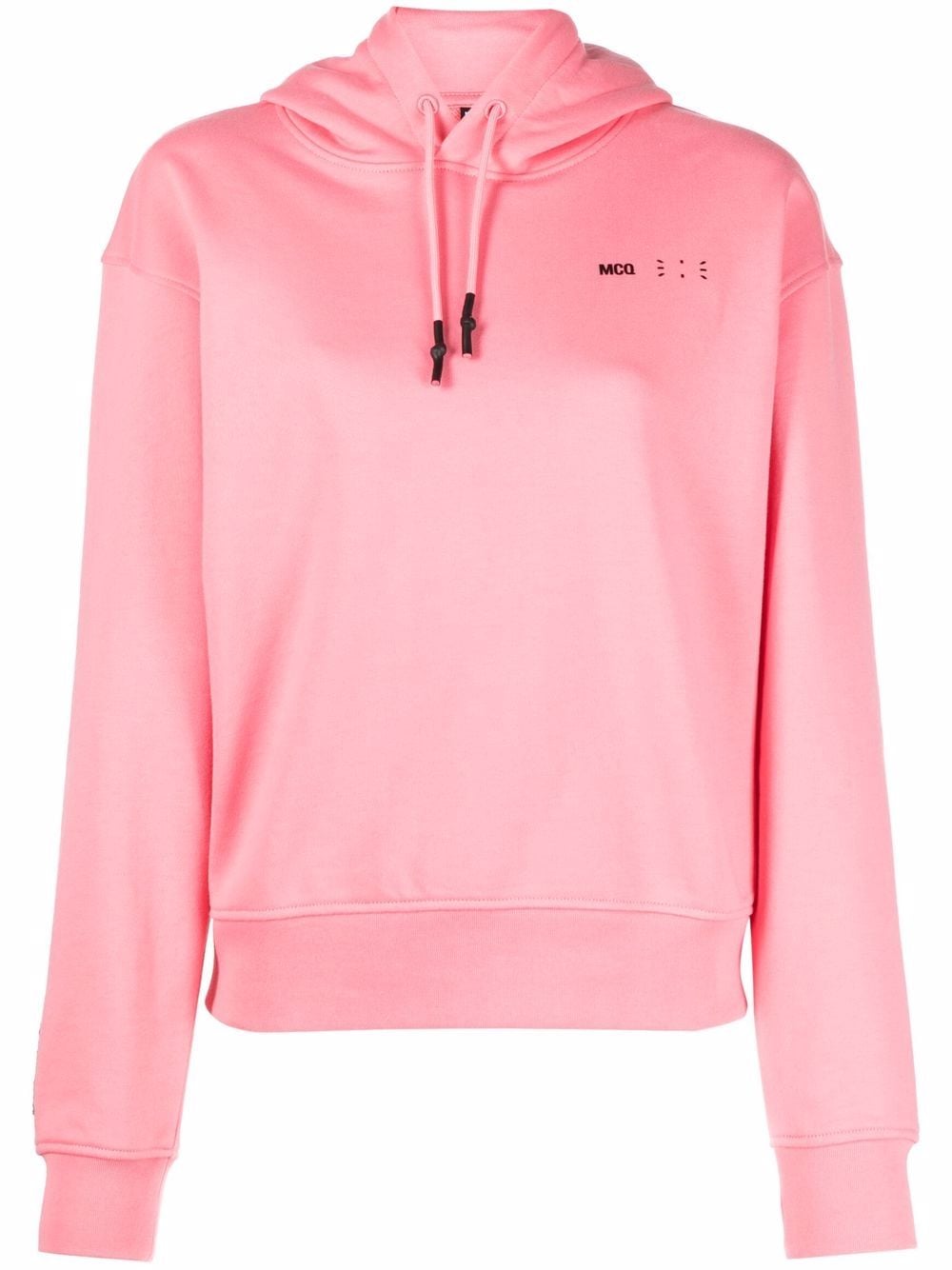 logo-print hoodie