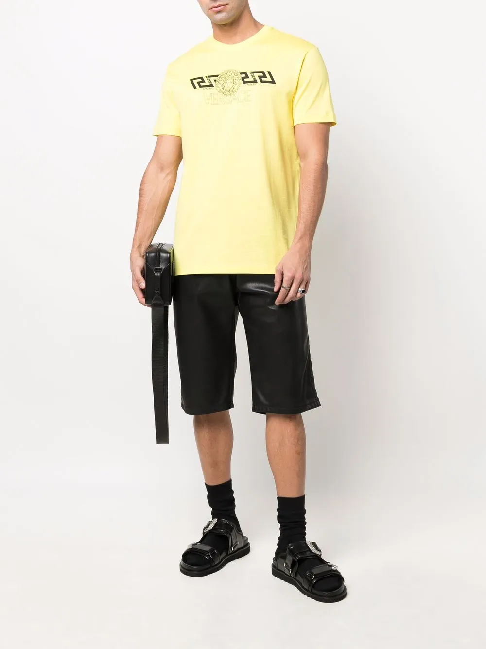 фото Versace футболка с принтом medusa