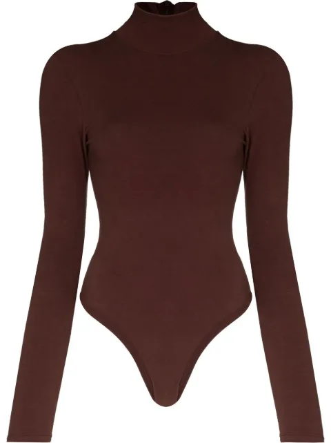 Gil Rodriguez Charlotte mock-neck bodysuit