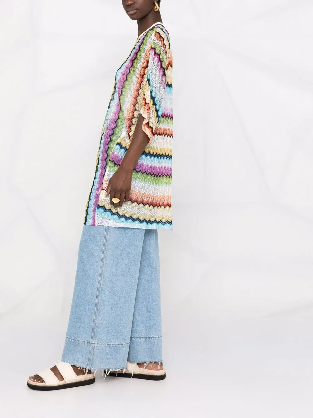 фото Missoni топ с узором зигзаг