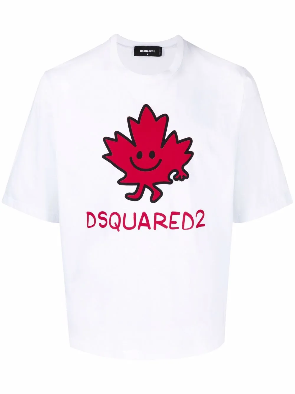 Dsquared2 Logo-print Cotton T-shirt In White