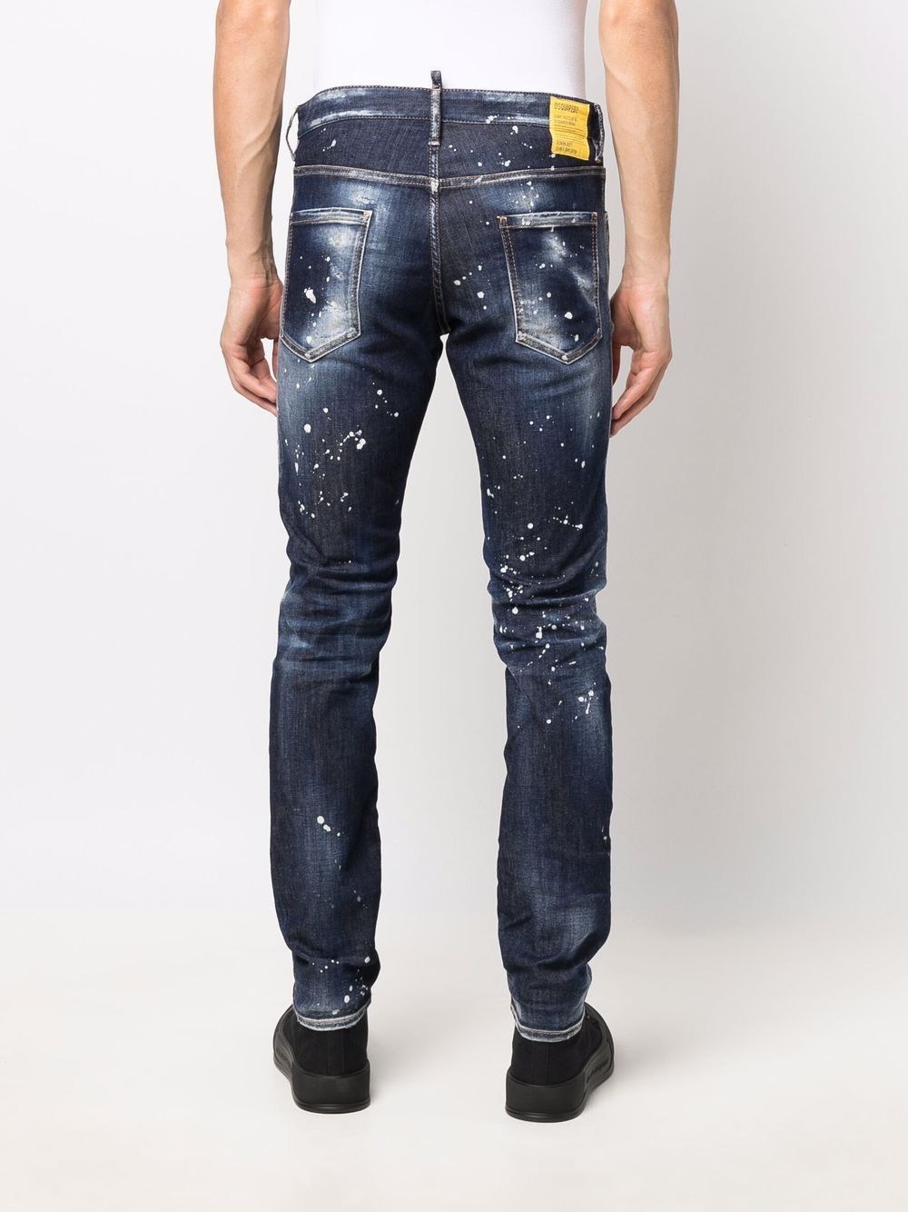 DSQUARED2 distressed ripped skinny jeans Men