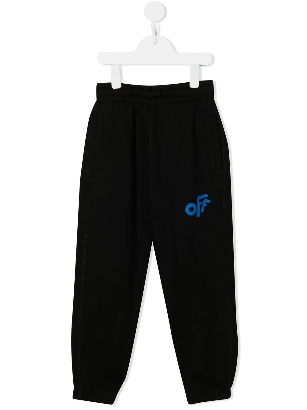 

Off-White Kids pantalones con logo estampado - Negro