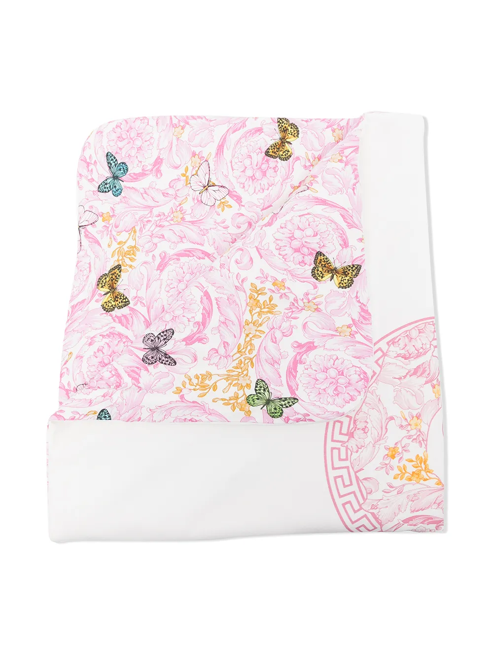 Versace Medusaprint Reversible Blanket In White ModeSens