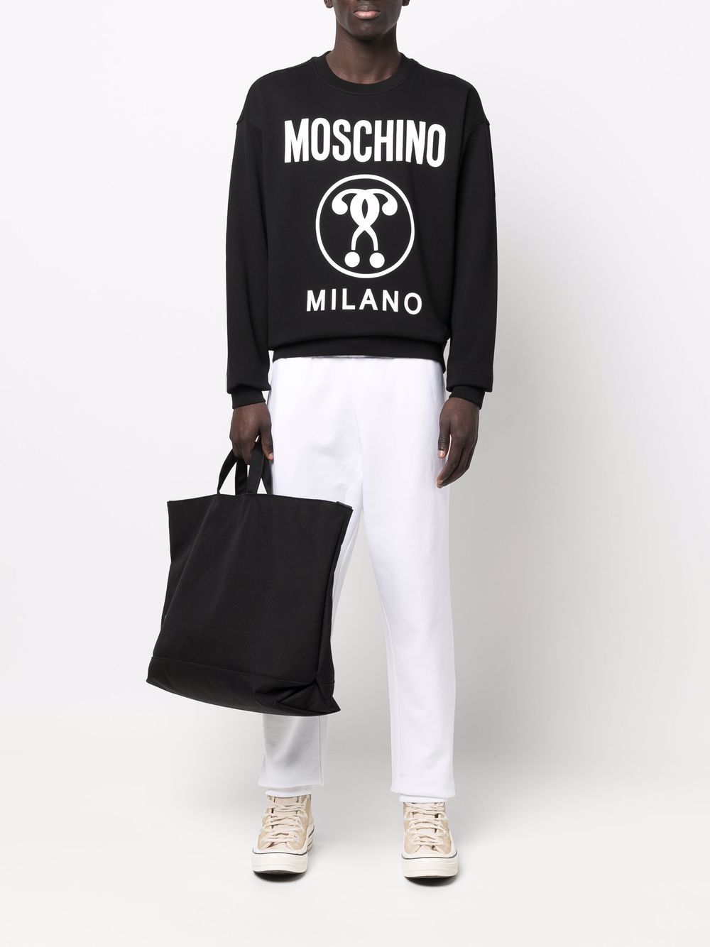 фото Moschino толстовка с логотипом