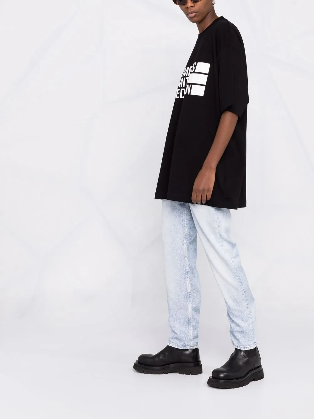 фото Vetements футболка с логотипом