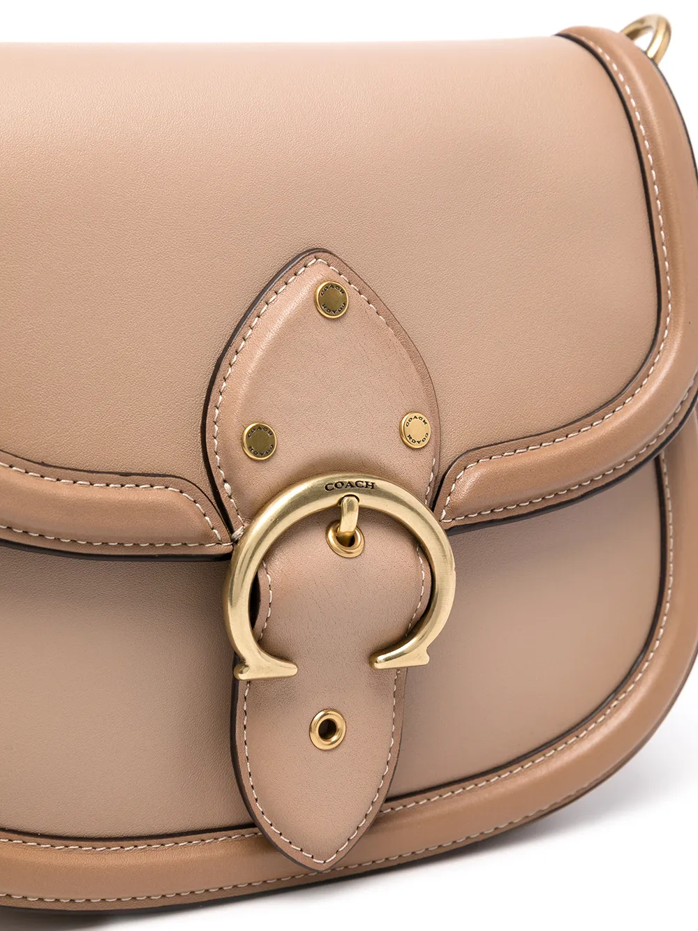Coach Beat Saddle Leather Bag Farfetch
