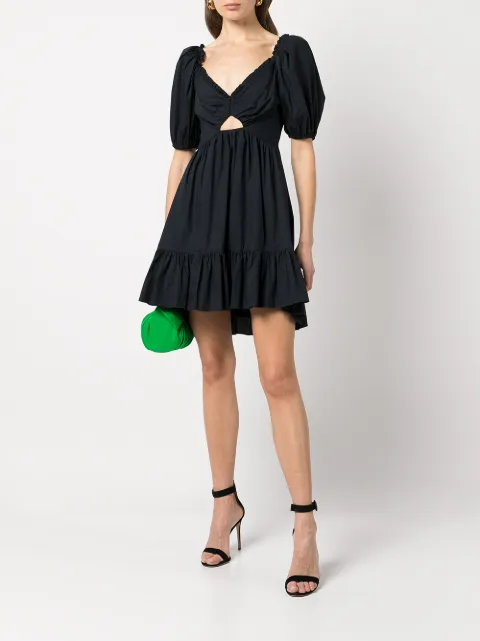 Cinq A Sept Kayla puff-sleeve Dress 