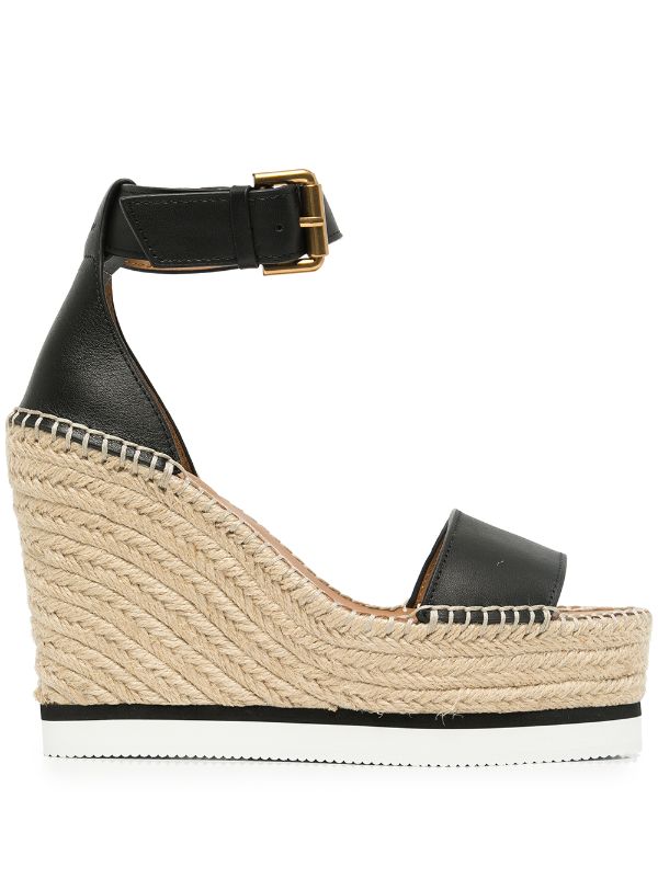 see by chloe espadrille wedge