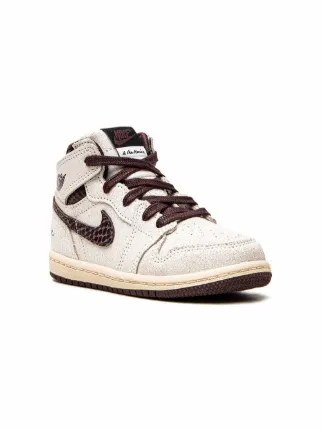 Jordan Kids x A Ma Maniére Jordan 1 Retro High OG SP Sneakers