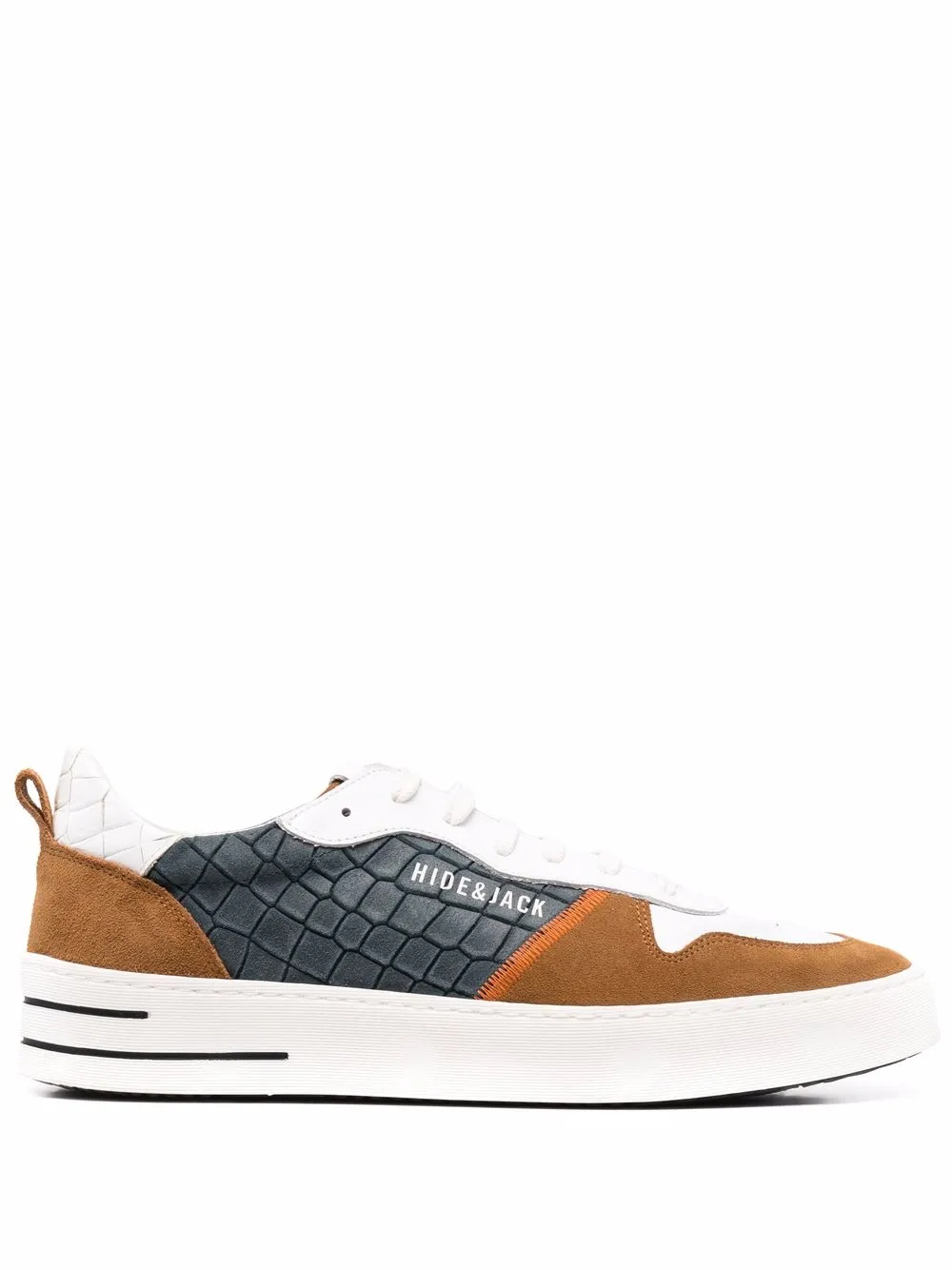 

Hide&Jack Phantom panelled sneakers - Brown