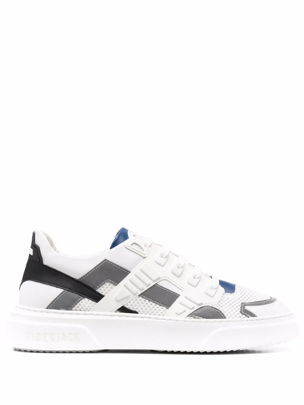 

Hide&Jack tenis bajos con diseño color block - Blanco