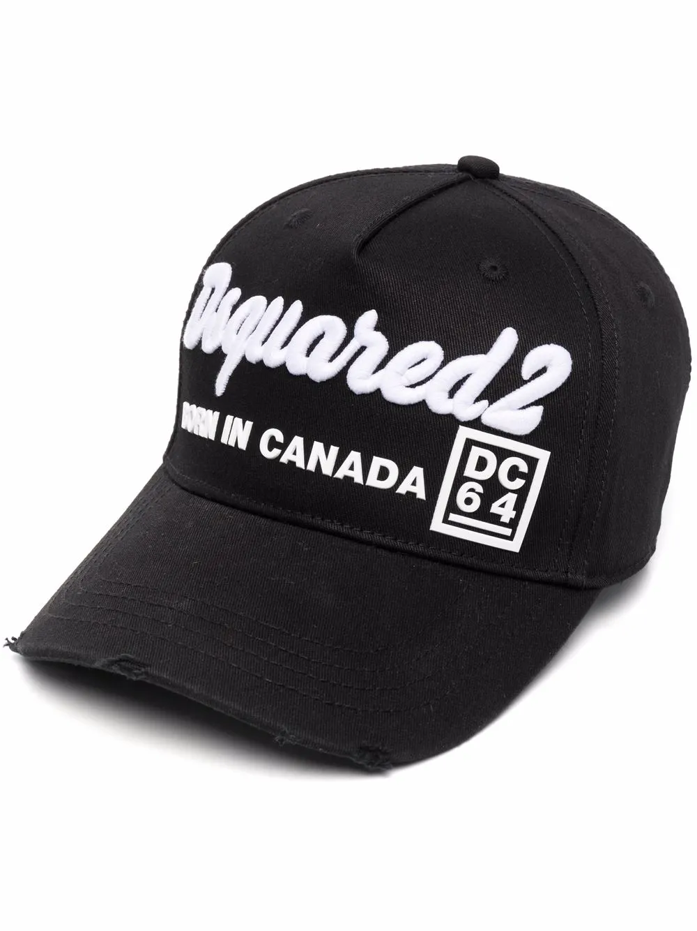 

Dsquared2 embroidered logo cap - Black