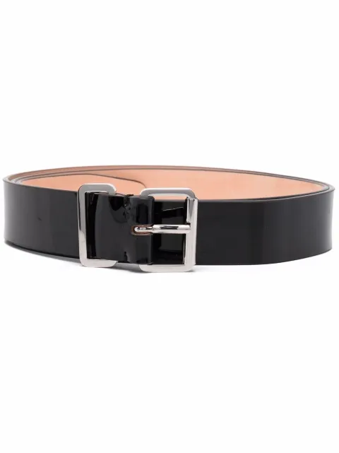 DSQUARED2 logo-embossed leather belt Men