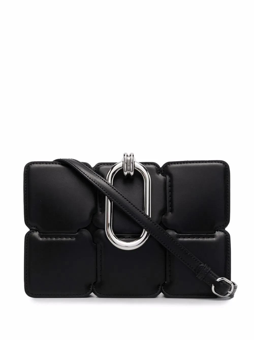 

Paco Rabanne bolsa crossbody con paneles - Negro