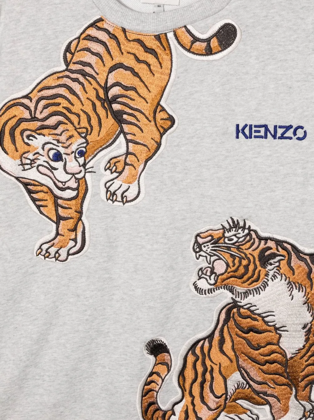 фото Kenzo kids толстовка с принтом