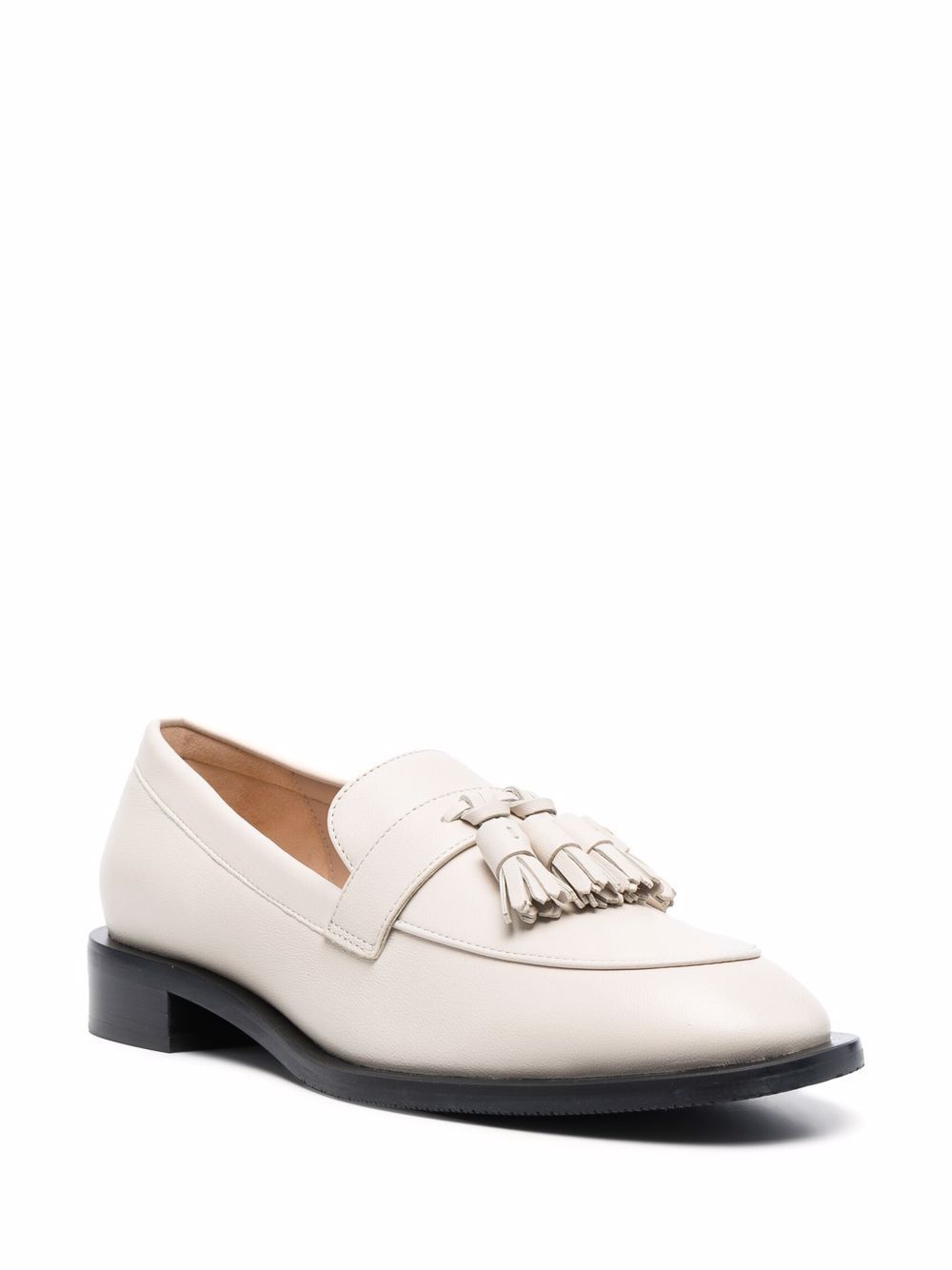 Stuart Weitzman Sutton loafers verfraaid met kwastje - Beige