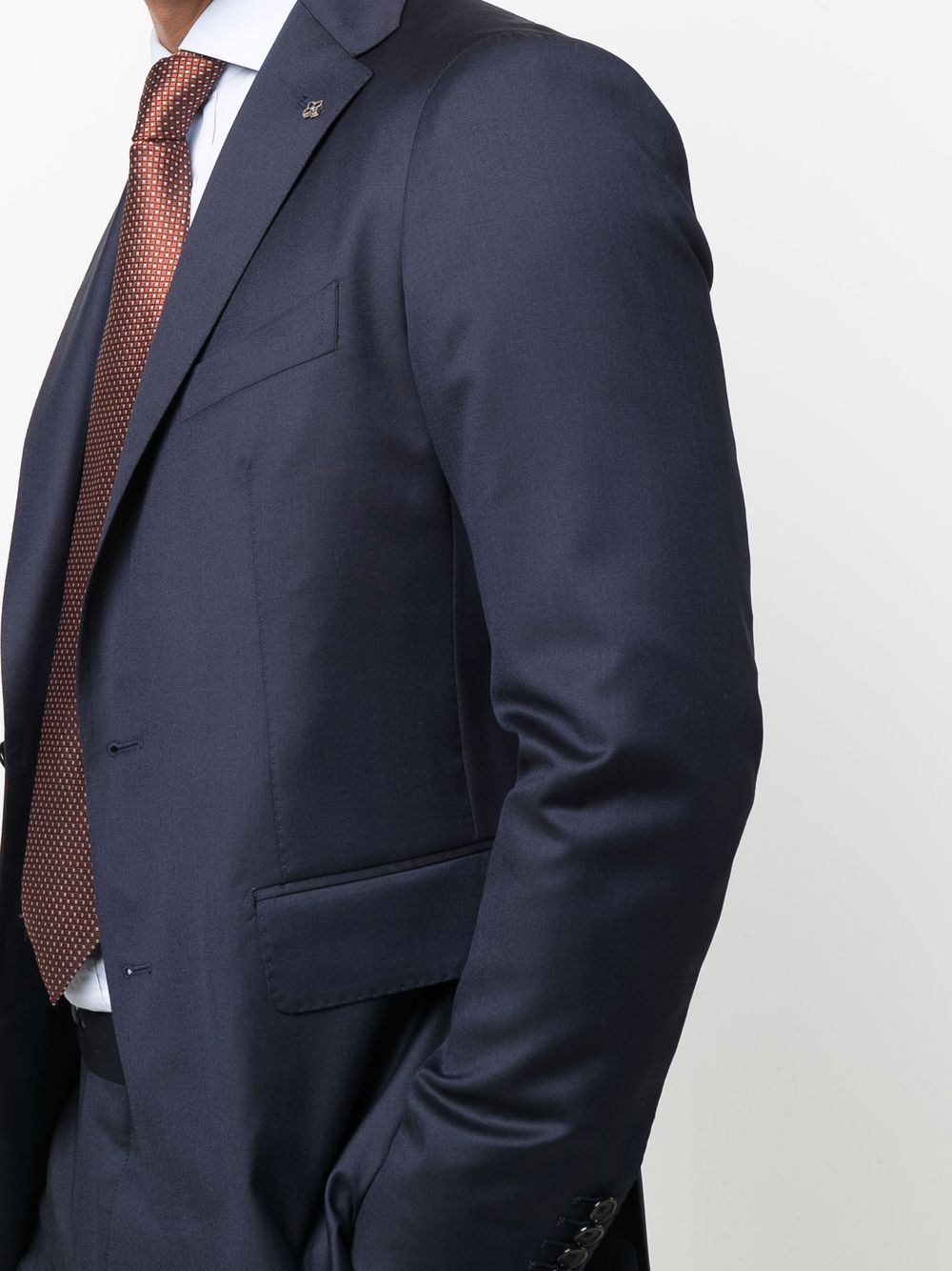 Tagliatore fitted single-breasted suit Men